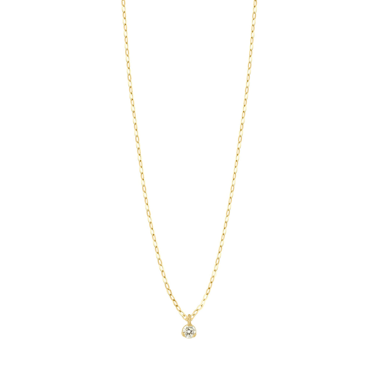 Pure Gigi Supreme 1 Diamond Necklace, Yellow Gold, 42 cm – Gigi