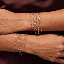 Gigi Clozeau - Bracelet coquelicot Classique Gigi, or jaune, 15 cm