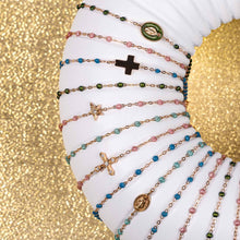 Gigi Clozeau - Bracelet céleste Croix, or jaune, 17cm