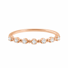 Gigi Clozeau - Ring Classique Gigi, 7 Diamanten, Roségold, Gr. 52