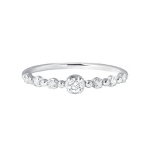 Gigi Clozeau - Bague Solitaire Gigi, diamants, or blanc, T 54