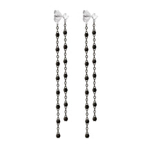 Gigi Clozeau - Boucles d'oreilles Dansantes Classique Gigi noires, diamants, or noir
