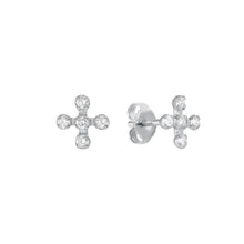 Gigi Clozeau - Boucles d'oreilles Spark diamants, or blanc