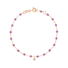 Gigi Clozeau - Bracelet galaxy Gigi Suprême, or rose, 1 diamant, 17 cm
