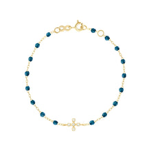 Gigi Clozeau - Bracelet jungle Spark diamants, or jaune, 17 cm