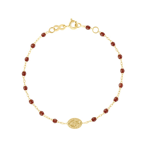 Gigi Clozeau - Bracelet moka Madone or jaune, 17 cm