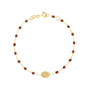 Gigi Clozeau - Bracelet moka Madone or jaune, 17 cm