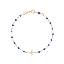 Gigi Clozeau - Bracelet prusse Spark diamants, or rose, 17 cm