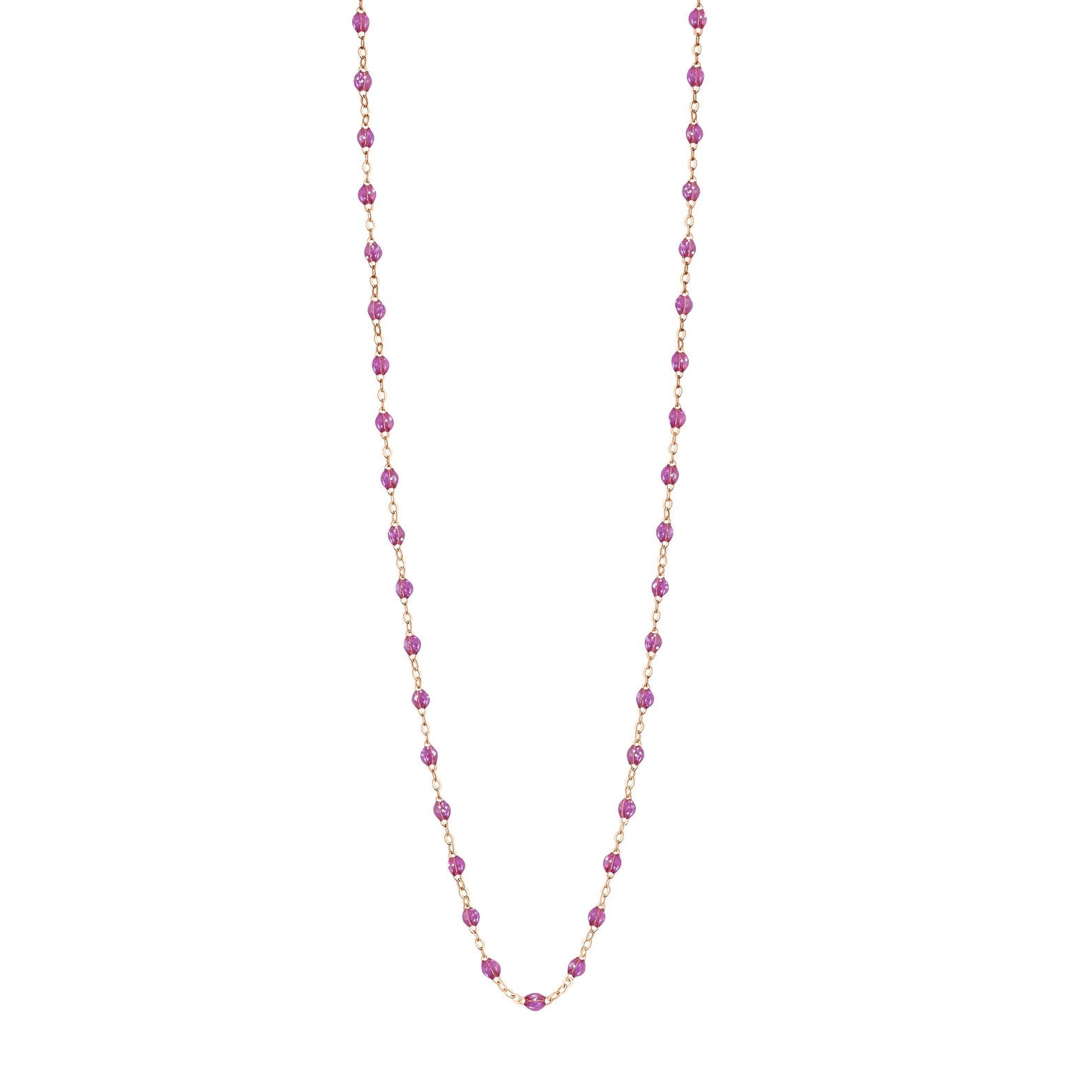 Gigi Clozeau - Collier galaxy Classique Gigi, or rose, 60 cm
