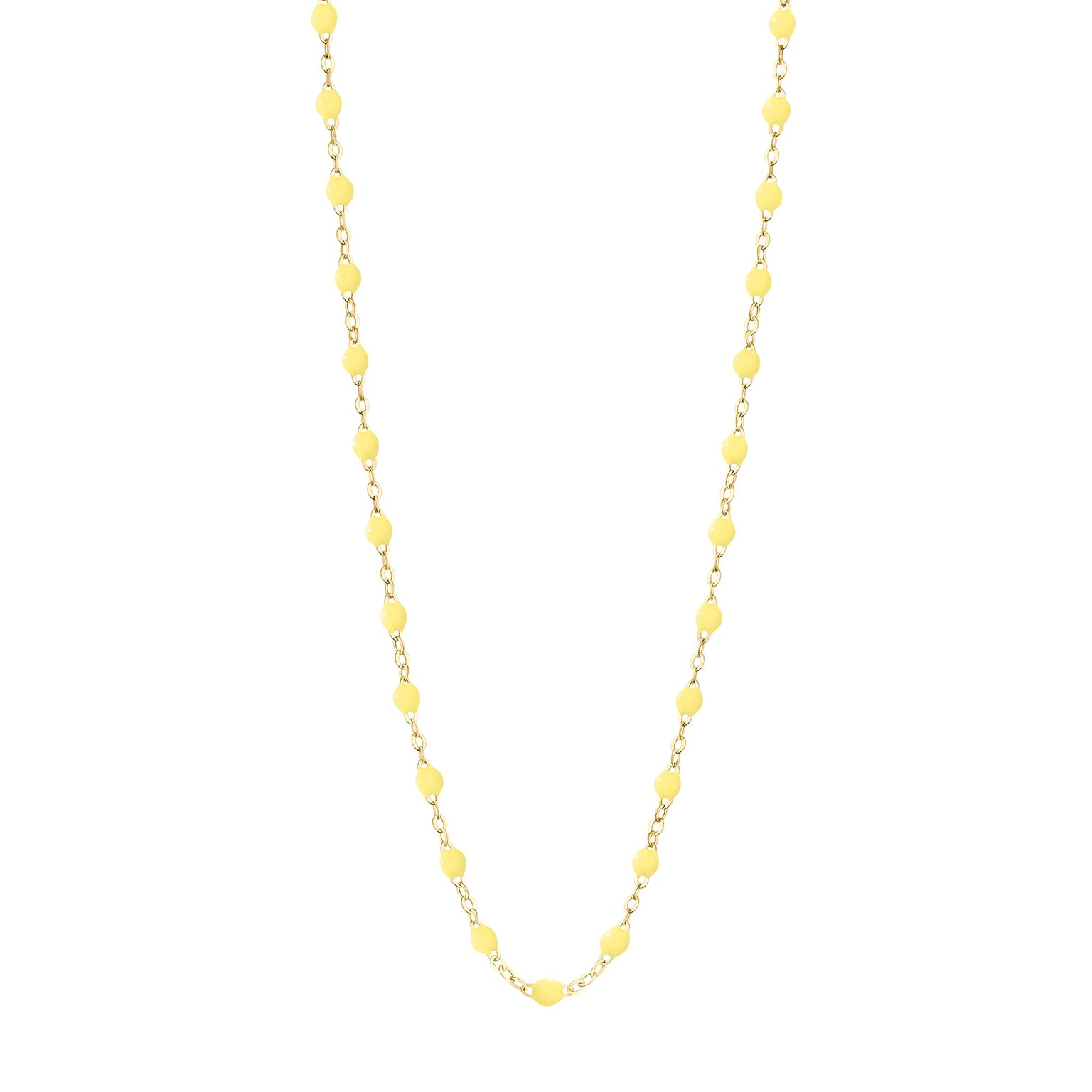 Gigi Clozeau - Collier mimosa Classique Gigi, or jaune, 50 cm