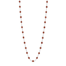 Gigi Clozeau - Collier moka Classique Gigi, or blanc, 60 cm