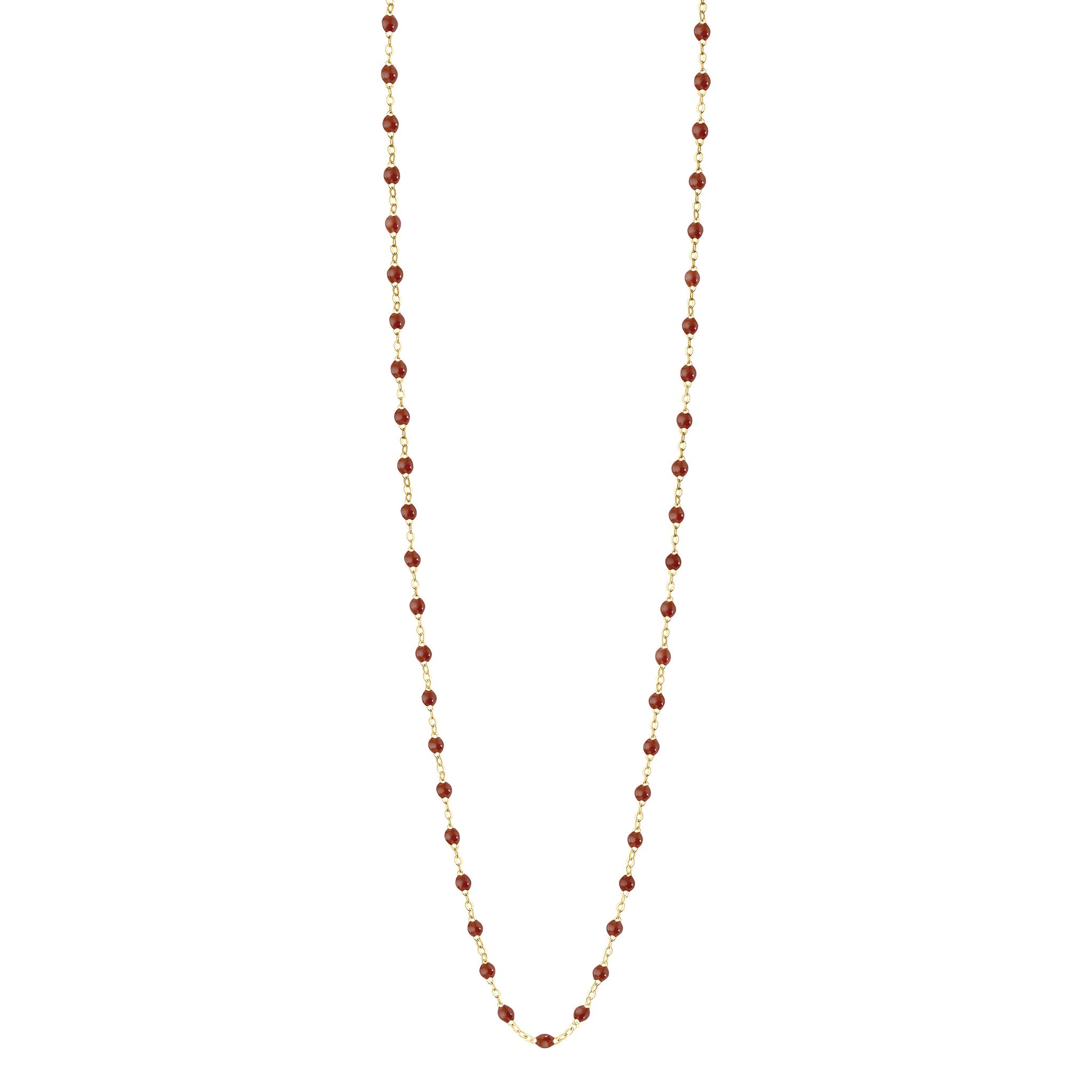 Gigi Clozeau - Collier moka Classique Gigi, or jaune, 60 cm