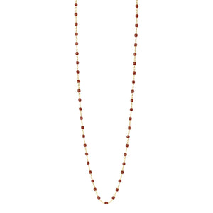 Gigi Clozeau - Collier moka Classique Gigi, or jaune, 60 cm