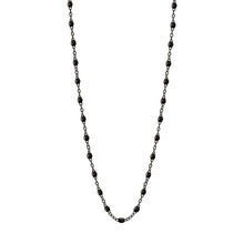 Gigi Clozeau - Collier noir Classique Gigi, or noir, 60 cm