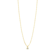 Gigi Clozeau - Collier Pure Gigi Suprême, or jaune, 1 diamant, 42 cm