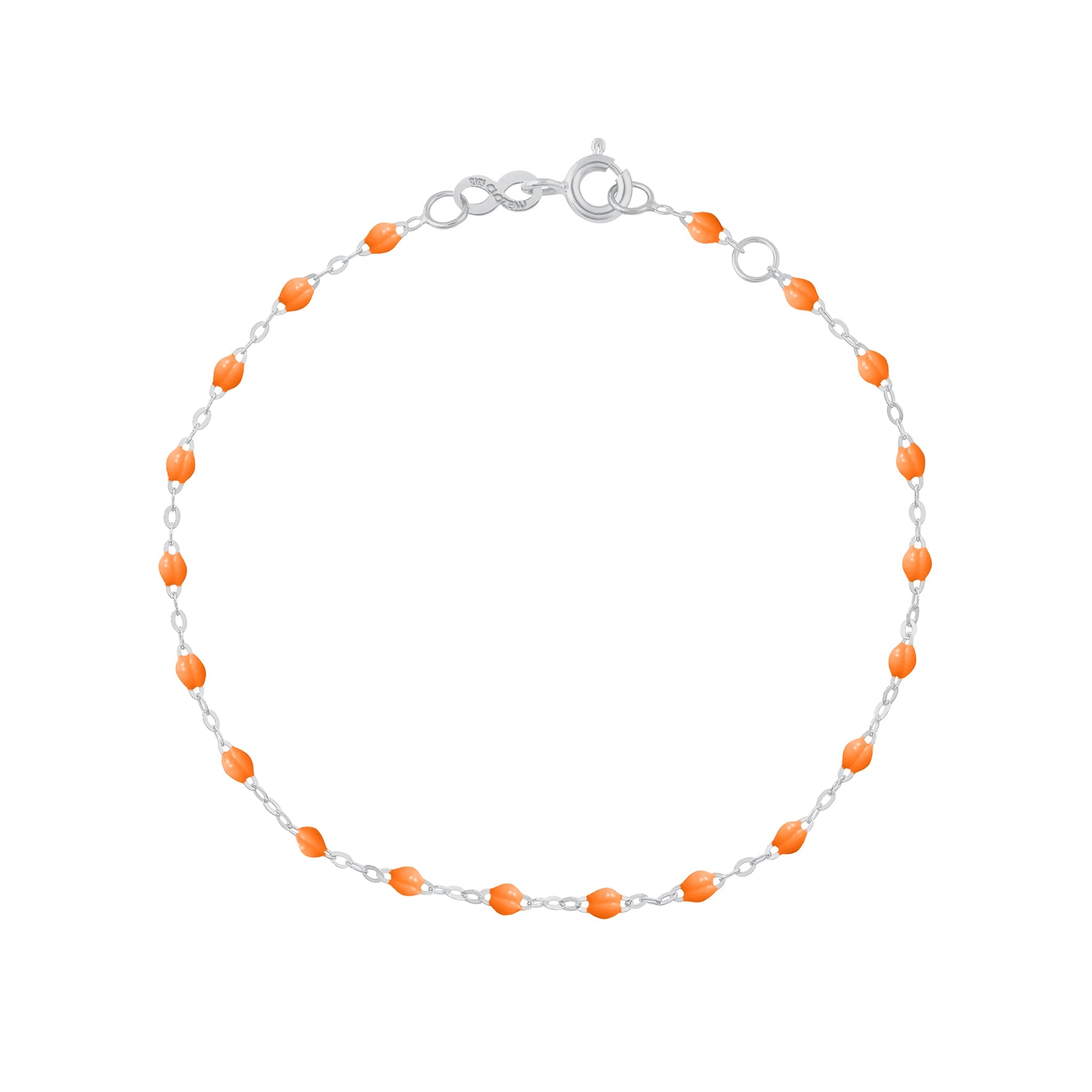 Gigi Clozeau - Armband Classique Gigi in Mandarine, Weißgold, 19 cm