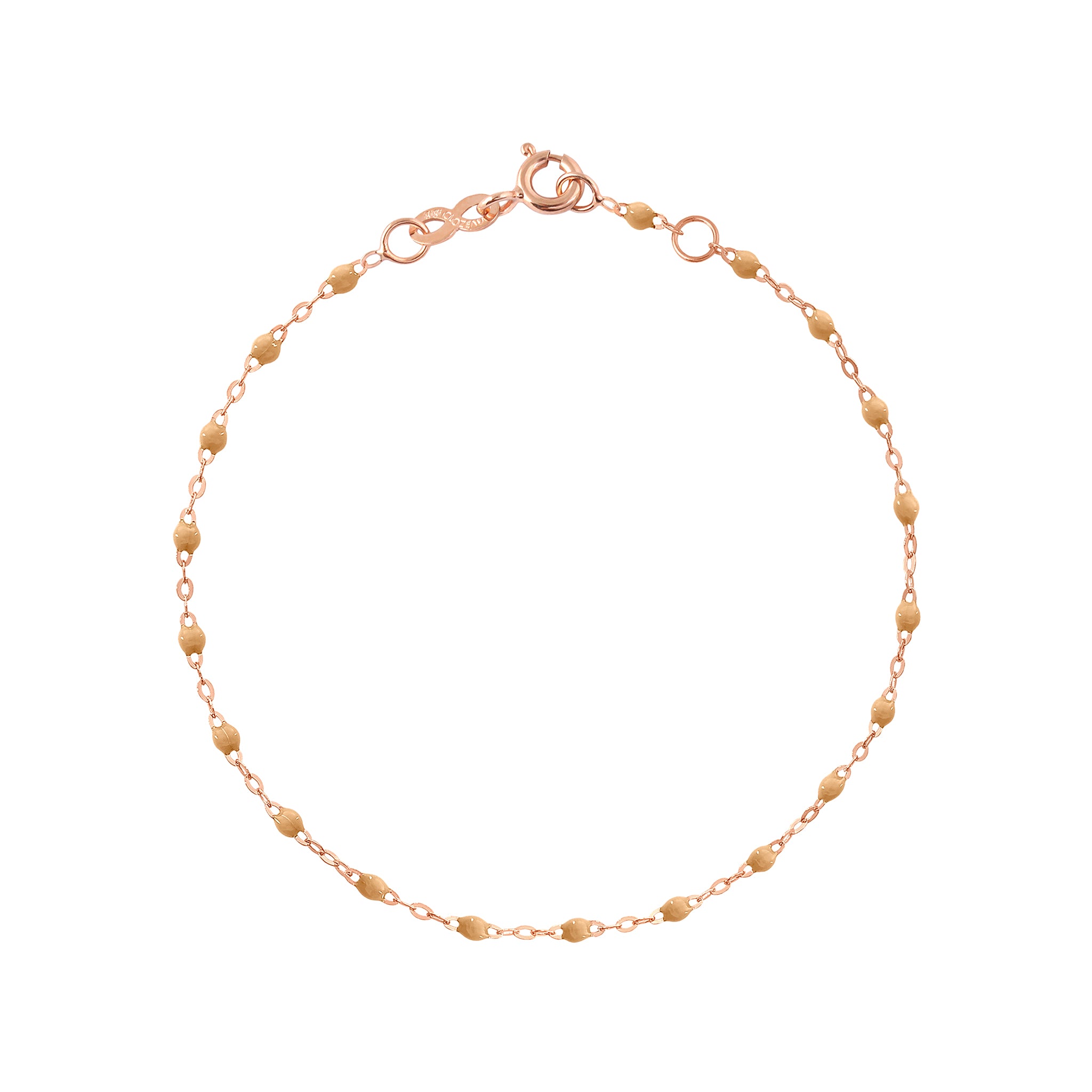Gigi Clozeau - Bracelet nude Classique Gigi, or rose, 15 cm