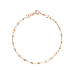 Gigi Clozeau - Bracelet nude Classique Gigi, or rose, 15 cm