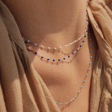 Gigi Clozeau - Collier prusse Etoile, diamant, or jaune, 42 cm