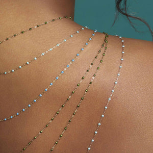 Gigi Clozeau - Collier scarabée Classique Gigi, or jaune, 60 cm