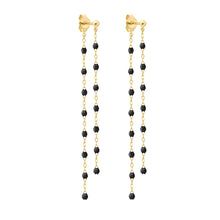 Gigi Clozeau - Boucles d'oreilles Dansantes Classique Gigi noire, or jaune
