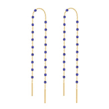 Gigi Clozeau - Boucles d'oreilles prusse Mini Gigi, or jaune