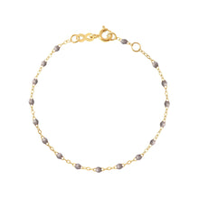 Gigi Clozeau - Bracelet argent Classique Gigi, or jaune, 19 cm