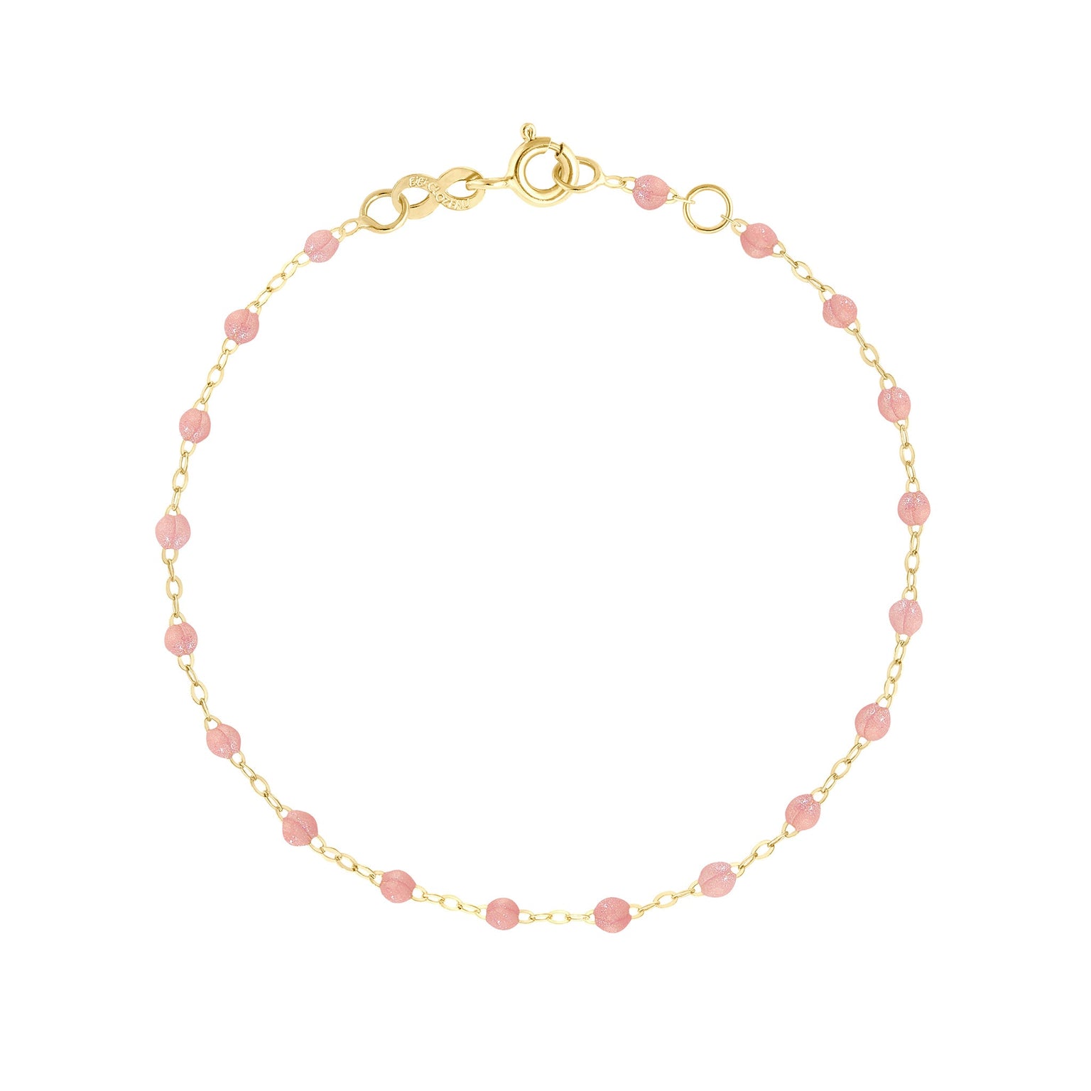 Gigi Clozeau - Bracelet blush Classique Gigi, or jaune, 17 cm