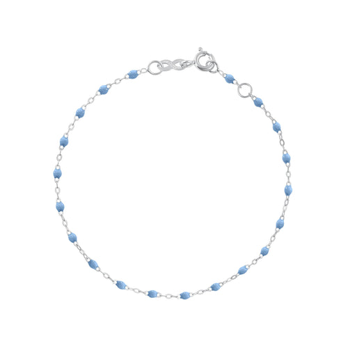 Gigi Clozeau - Bracelet ciel Classique Gigi, or blanc, 15 cm