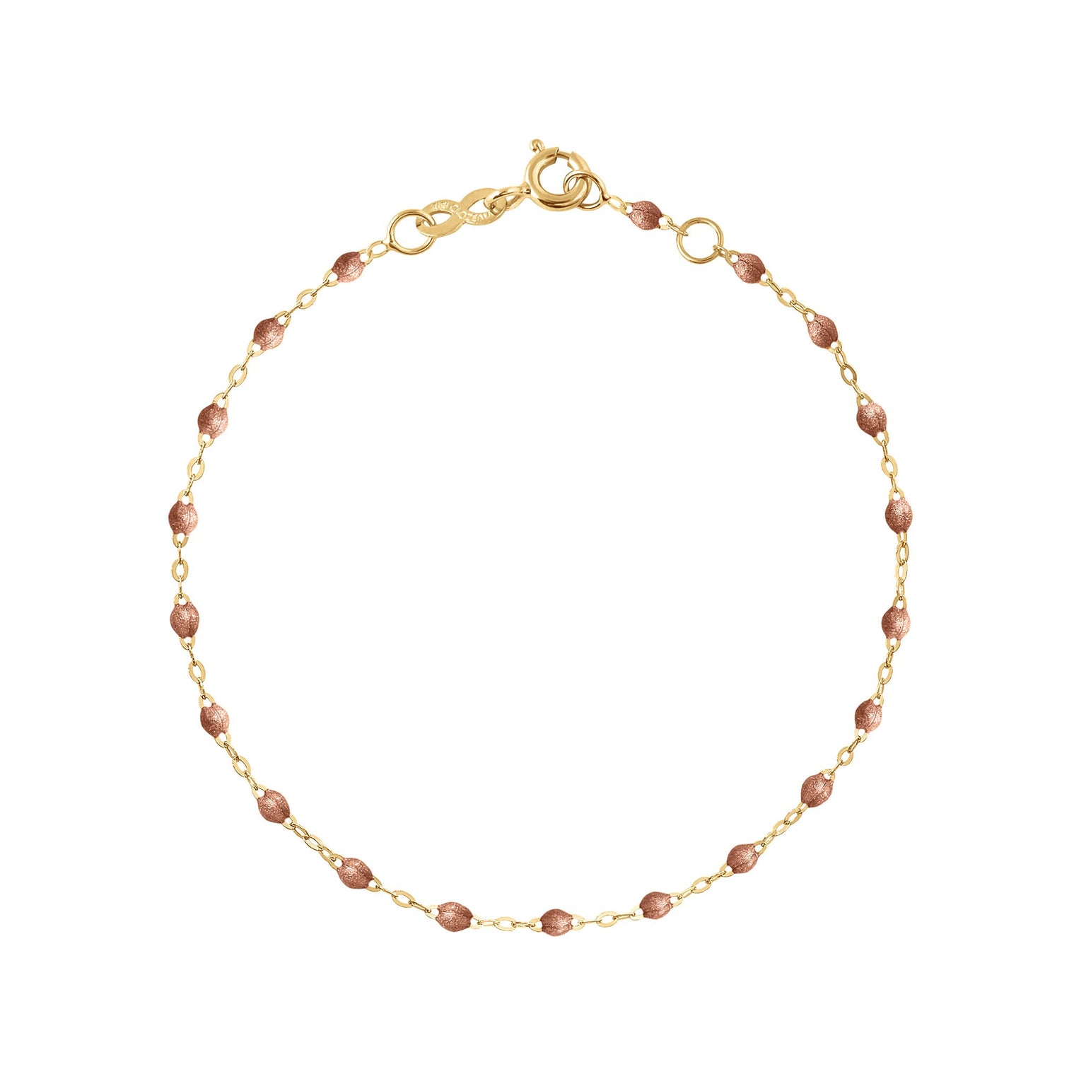 Gigi Clozeau - Bracelet cuivre Classique Gigi, or jaune, 17 cm