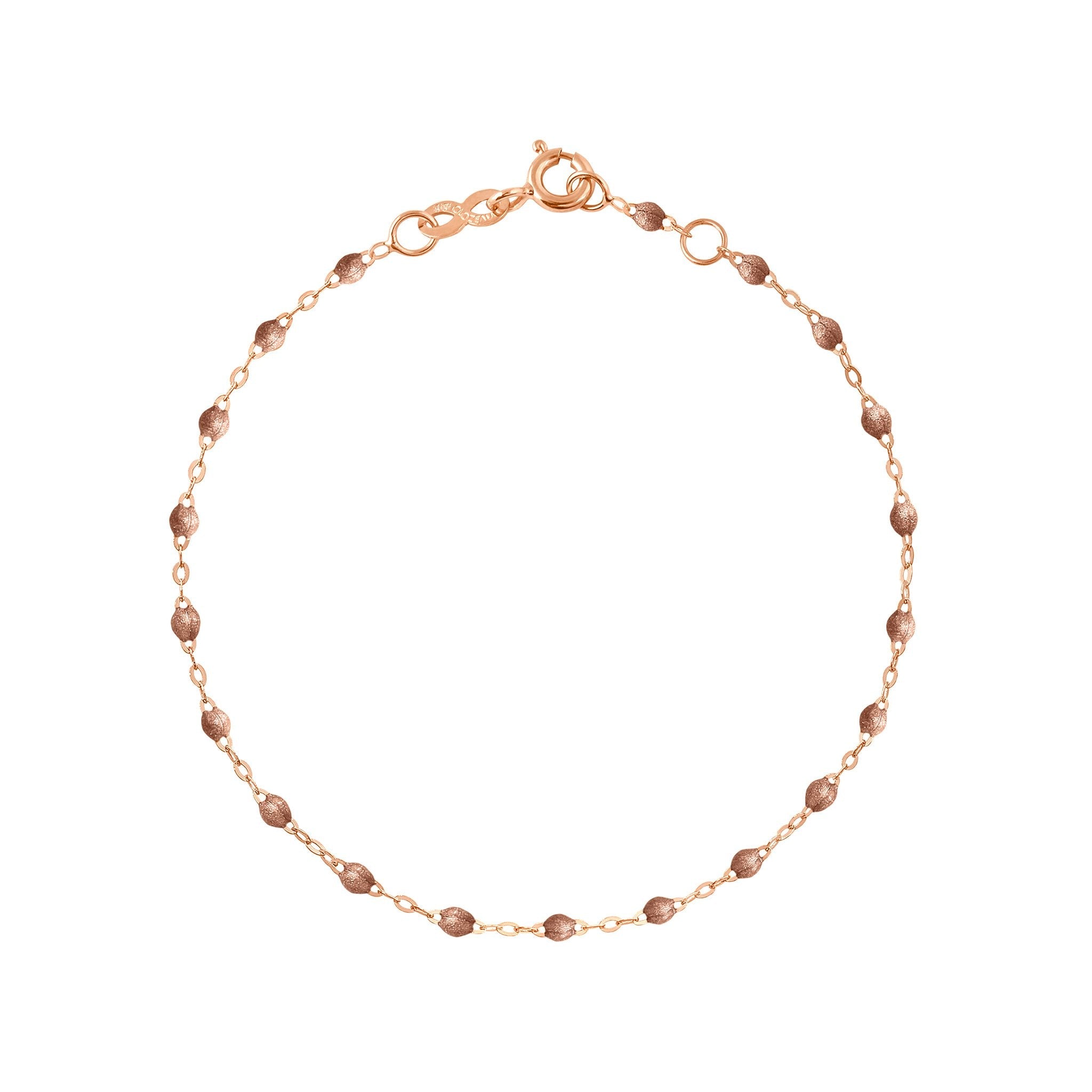 Gigi Clozeau - Bracelet cuivre Classique Gigi, or rose, 19 cm