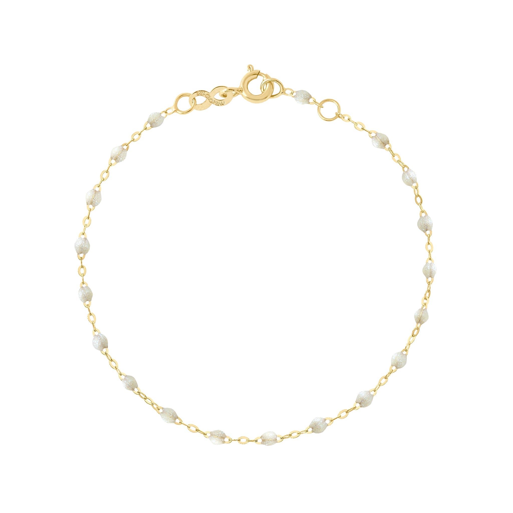 Gigi Clozeau - Bracelet opale Classique Gigi, or jaune, 19 cm