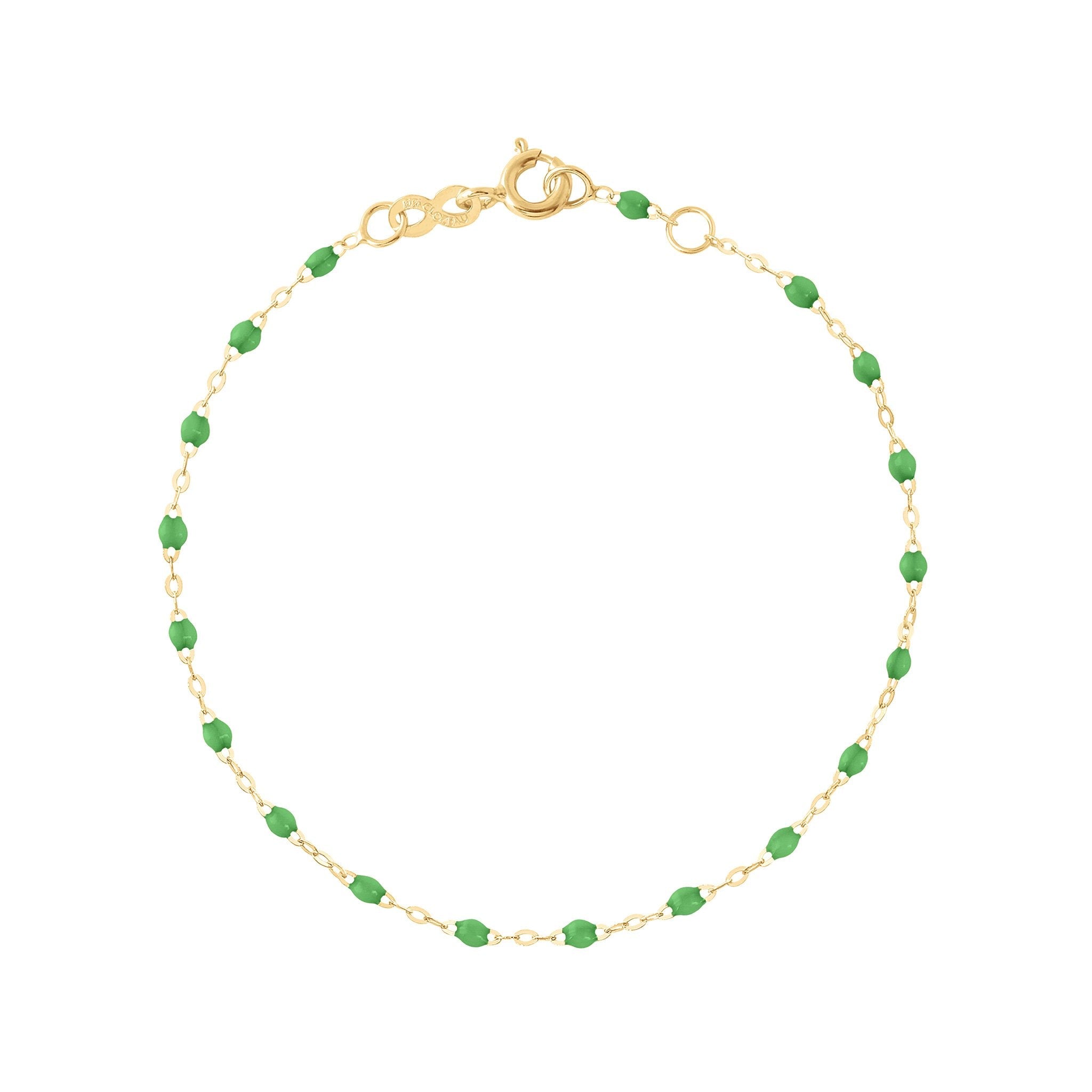 Gigi Clozeau - Bracelet prairie Classique Gigi, or jaune, 19 cm