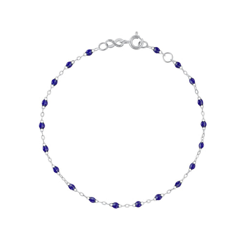Gigi Clozeau - Bracelet prusse Classique Gigi, or blanc, 15 cm