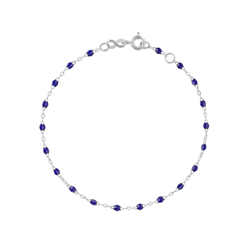 Gigi Clozeau - Bracelet prusse Classique Gigi, or blanc, 19 cm