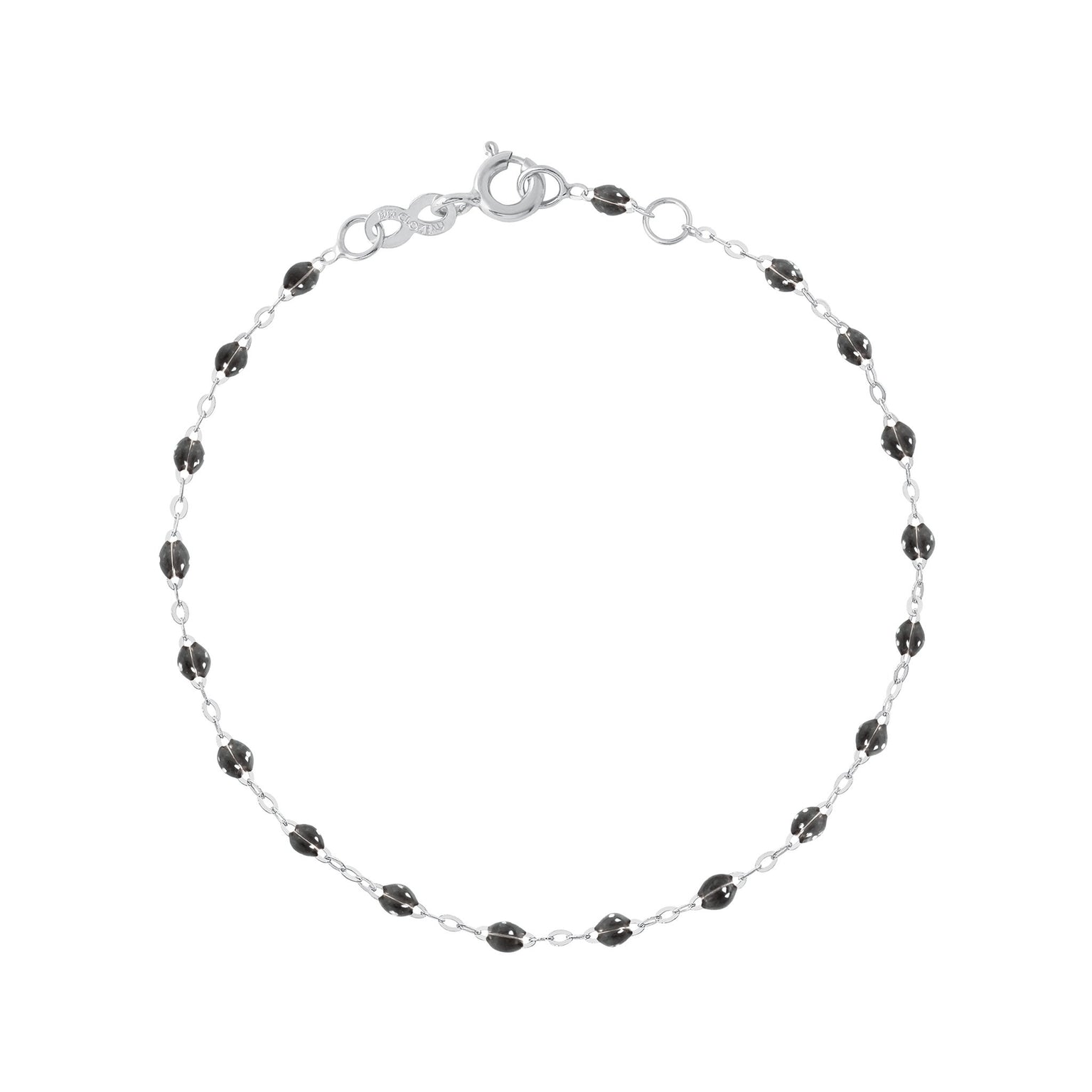 Gigi Clozeau - Bracelet quartz Classique Gigi, or blanc, 15 cm