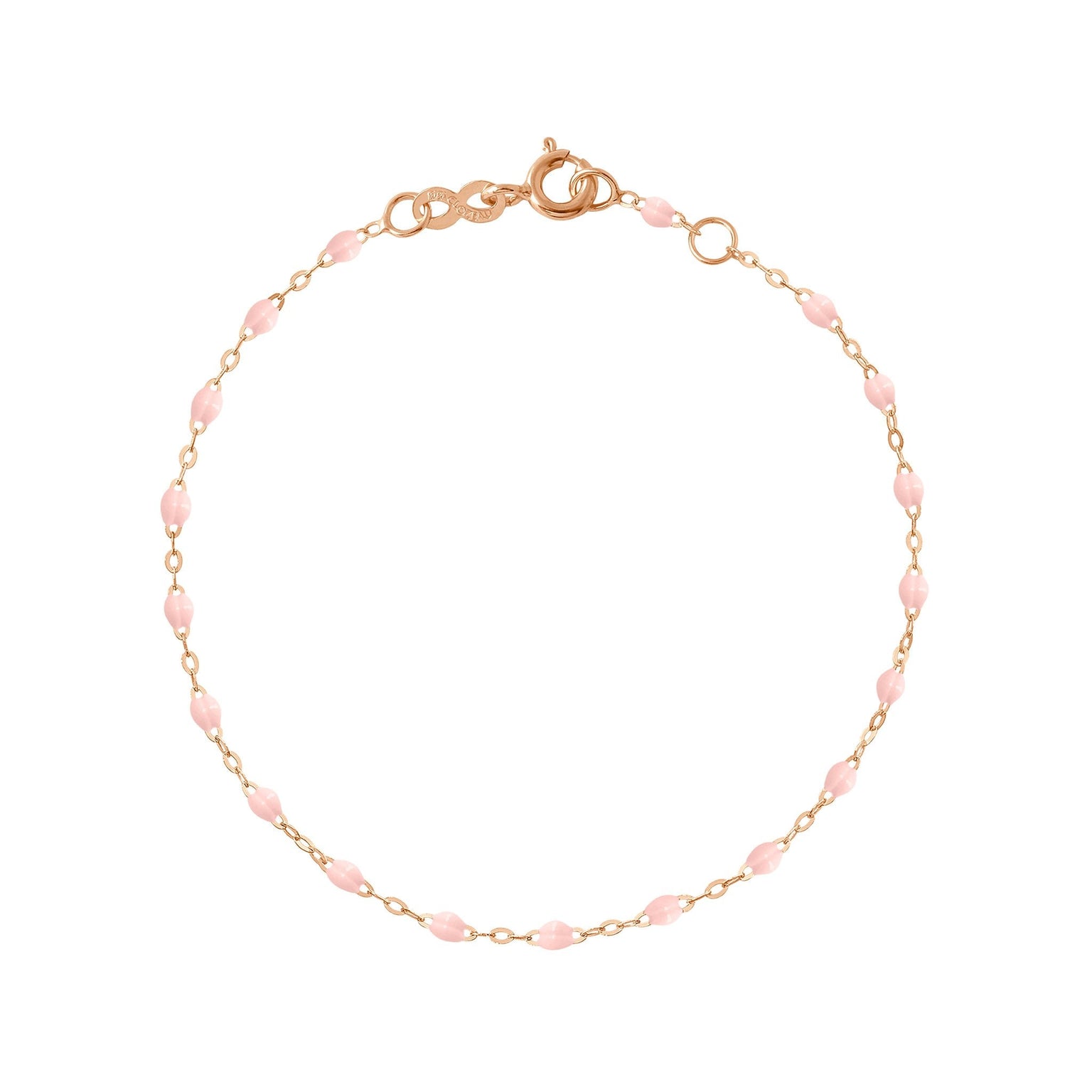 Gigi Clozeau - Bracelet rose bébé Classique Gigi, or rose, 19 cm