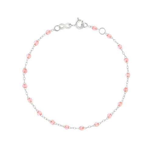 Gigi Clozeau - Bracelet rosée Classique Gigi, or blanc, 15 cm
