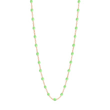 Gigi Clozeau - Collier anis Classique Gigi, or rose, 50 cm