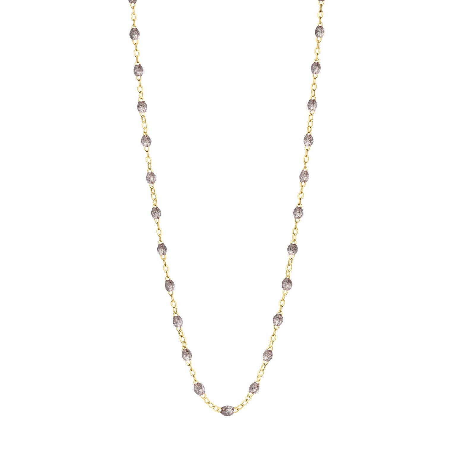 Gigi Clozeau - Collier argent Classique Gigi, or jaune, 42 cm