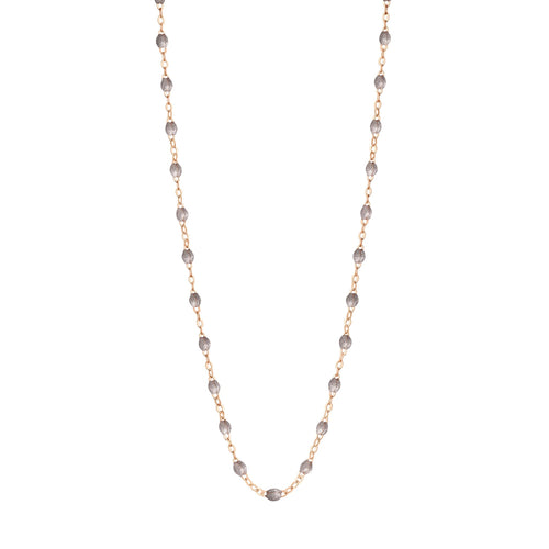 Gigi Clozeau - Collier argent Classique Gigi, or rose, 50 cm
