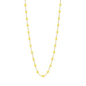 Gigi Clozeau - Collier citron Classique Gigi, or jaune, 42 cm