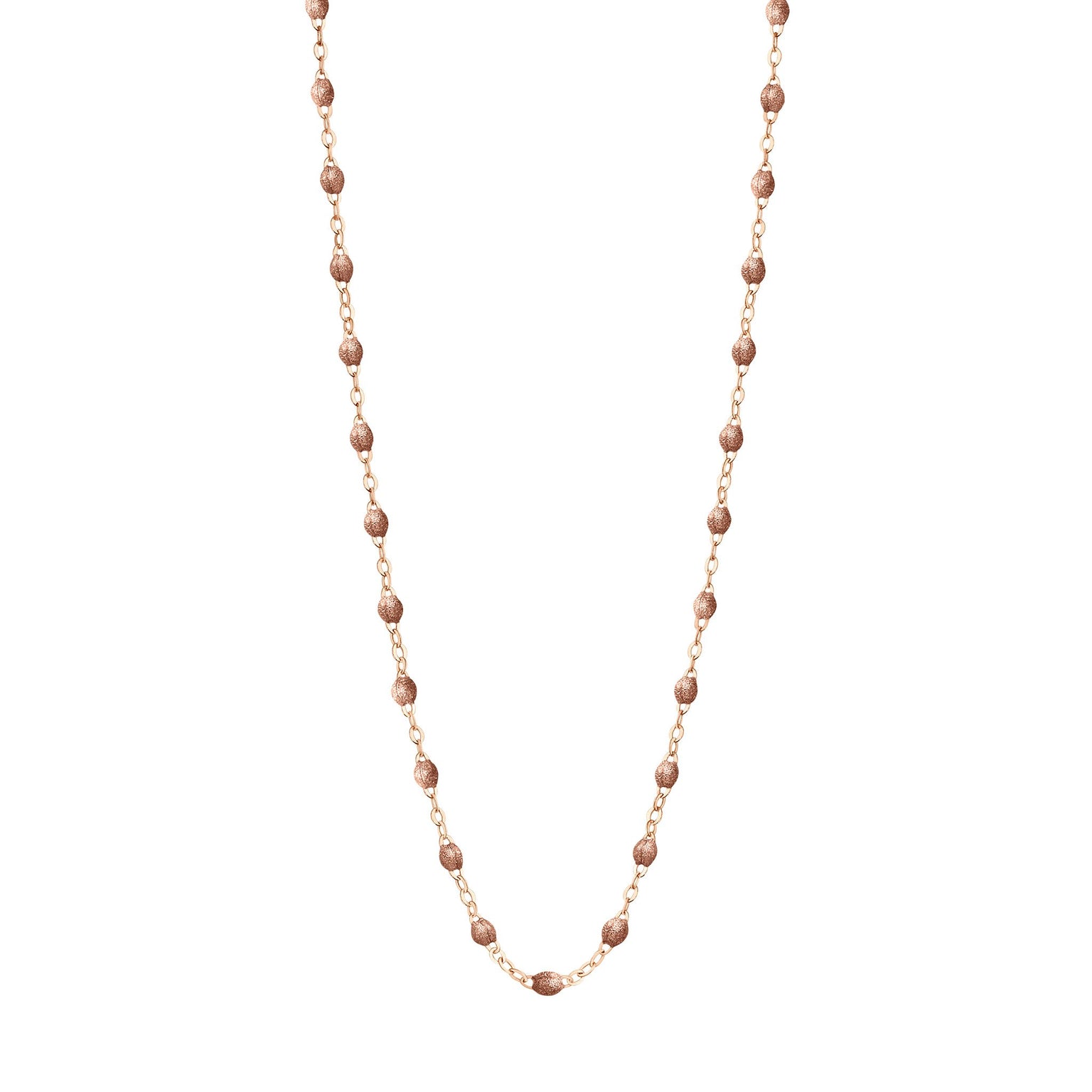 Gigi Clozeau - Collier cuivre Classique Gigi, or rose, 45 cm