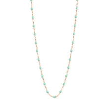 Gigi Clozeau - Collier jade Classique Gigi, or rose, 42 cm