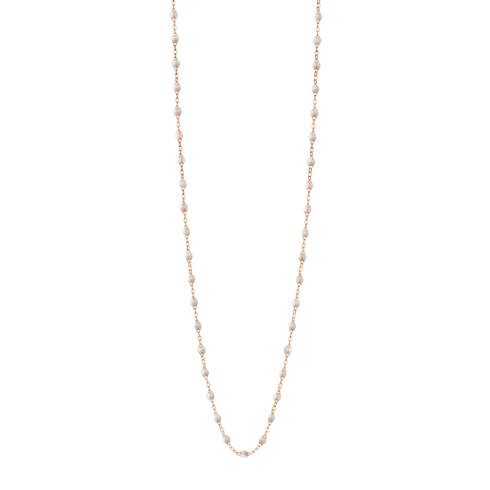 Gigi Clozeau - Collier opale Classique Gigi, or rose, 60 cm