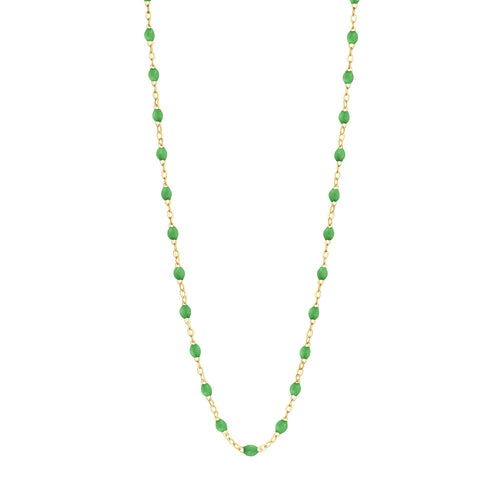 Gigi Clozeau - Collier prairie Classique Gigi, or jaune, 50 cm