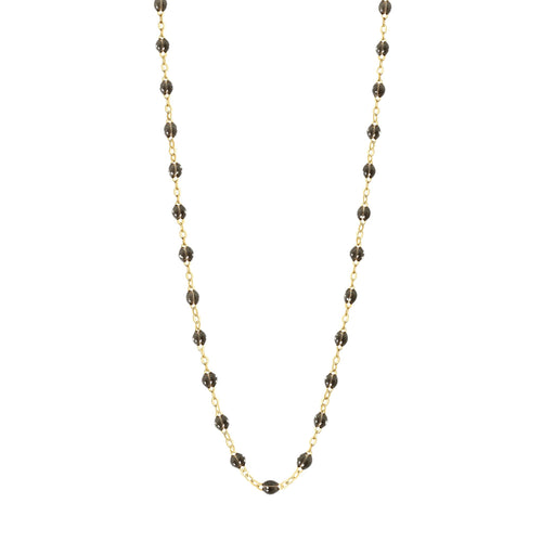 Gigi Clozeau - Collier quartz Classique Gigi, or jaune, 50 cm