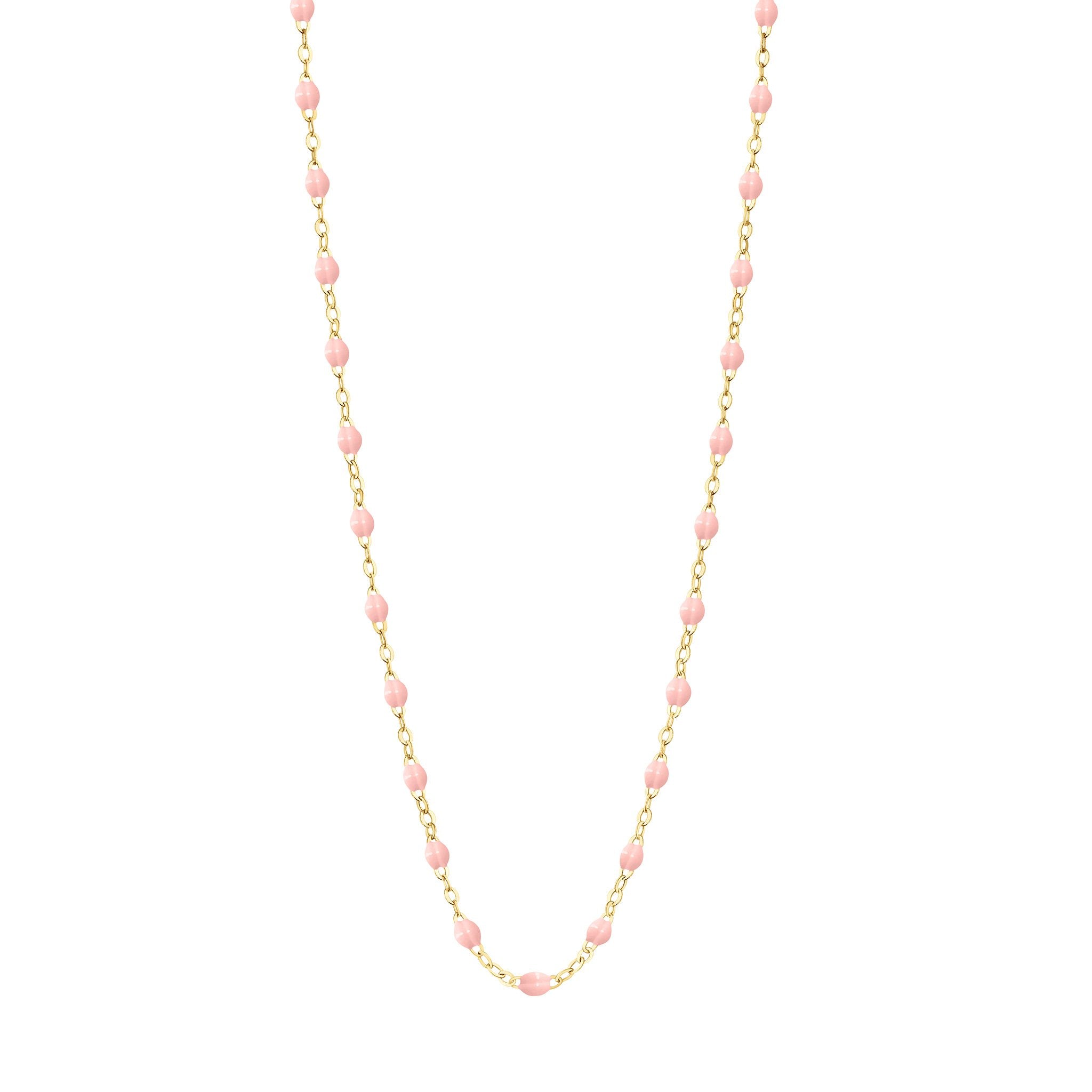 Gigi Clozeau - Collier rose bébé Classique Gigi, or jaune, 50 cm