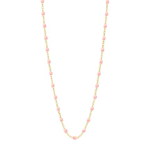 Gigi Clozeau - Collier rose bébé Classique Gigi, or jaune, 50 cm