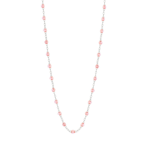 Gigi Clozeau - Collier rosée Classique Gigi, or blanc, 45 cm
